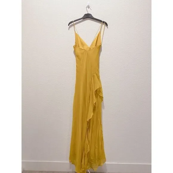 Brand New Nicholas 100% silk tie front Gown - Picture 5 of 10